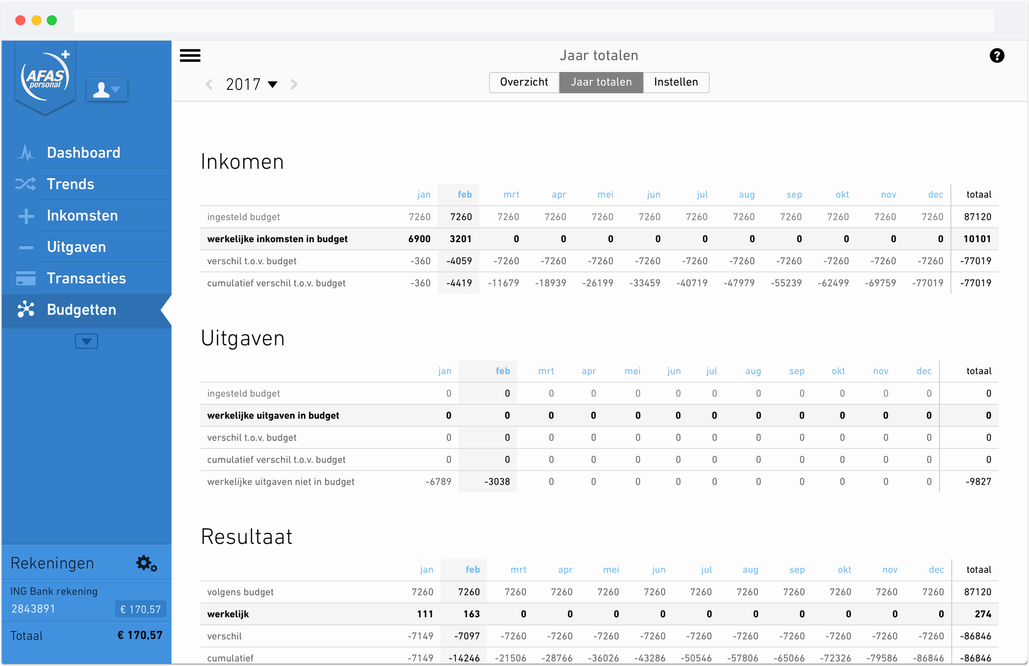 Digital product design and front-end engineering for AFAS Personal