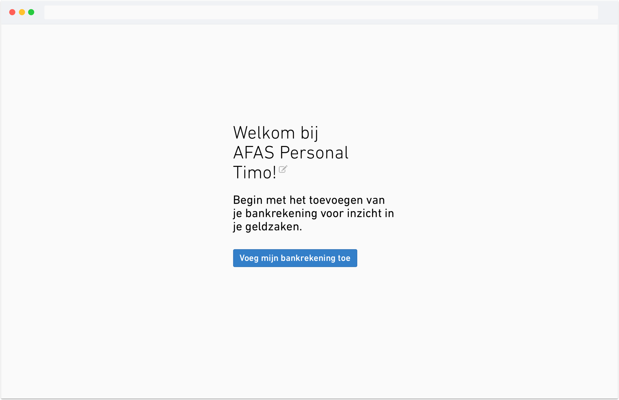 Digital product design and front-end engineering for AFAS Personal