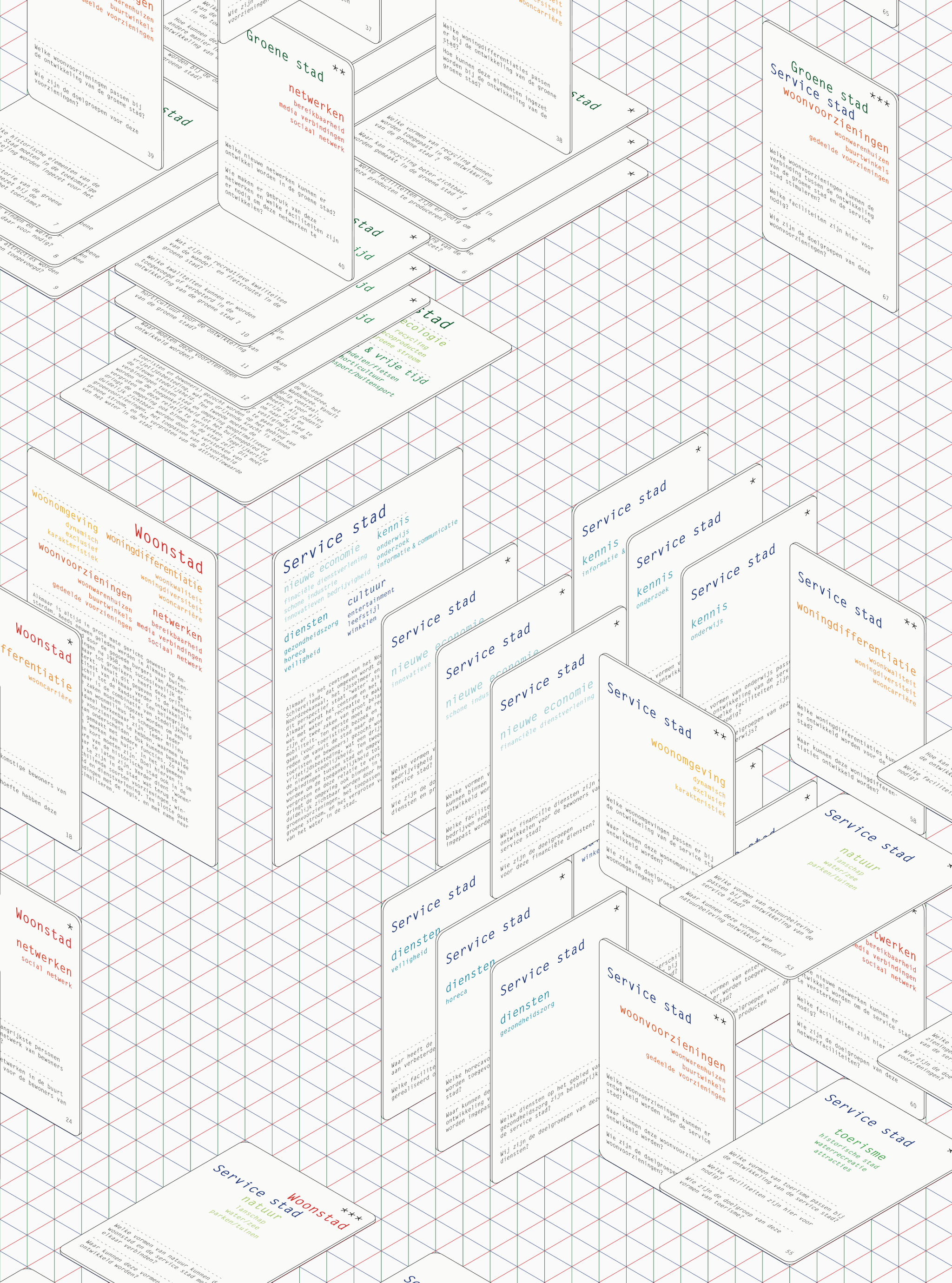 Graphic design for DRFTWD, studio for architecture and urban development
